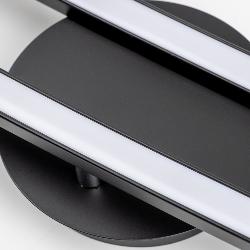 Plafoniera LED 2xLED/6W/230V nera