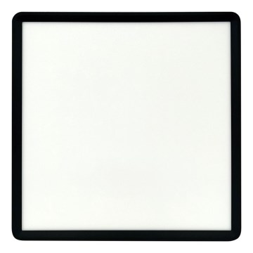 Plafoniera LED/32W/230V 3000/4000/6500K 40x40 cm nero