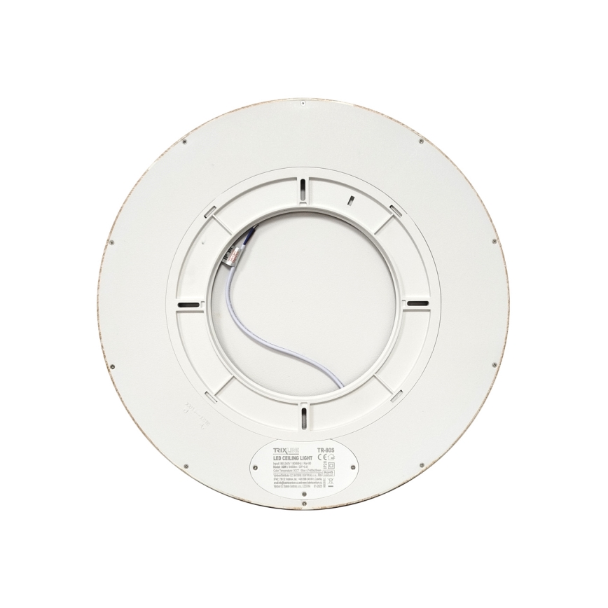 Plafoniera LED/32W/230V 3000/4000/6500K Ø 40 cm beige