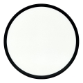 Plafoniera LED/32W/230V 3000/4000/6500K Ø 40 cm nera