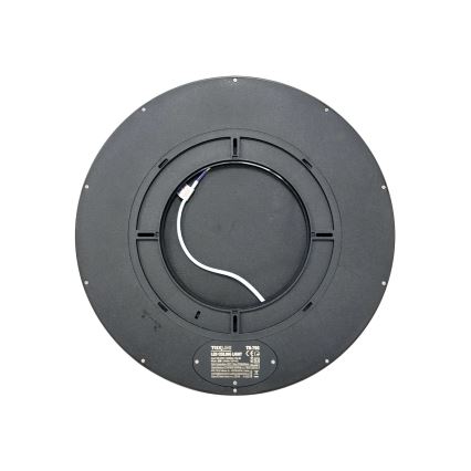 Plafoniera LED/32W/230V 3000/4000/6500K Ø 40 cm nera