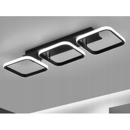 Plafoniera LED 33W/230V nera