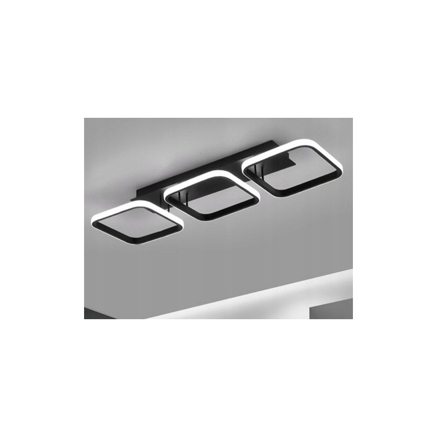 Plafoniera LED 33W/230V nera