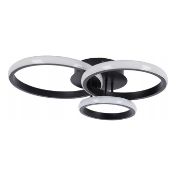 Plafoniera LED 38W 230V nera