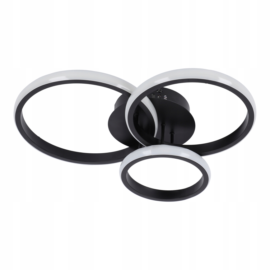 Plafoniera LED 38W 230V nera