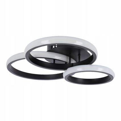 Plafoniera LED 38W 230V nera