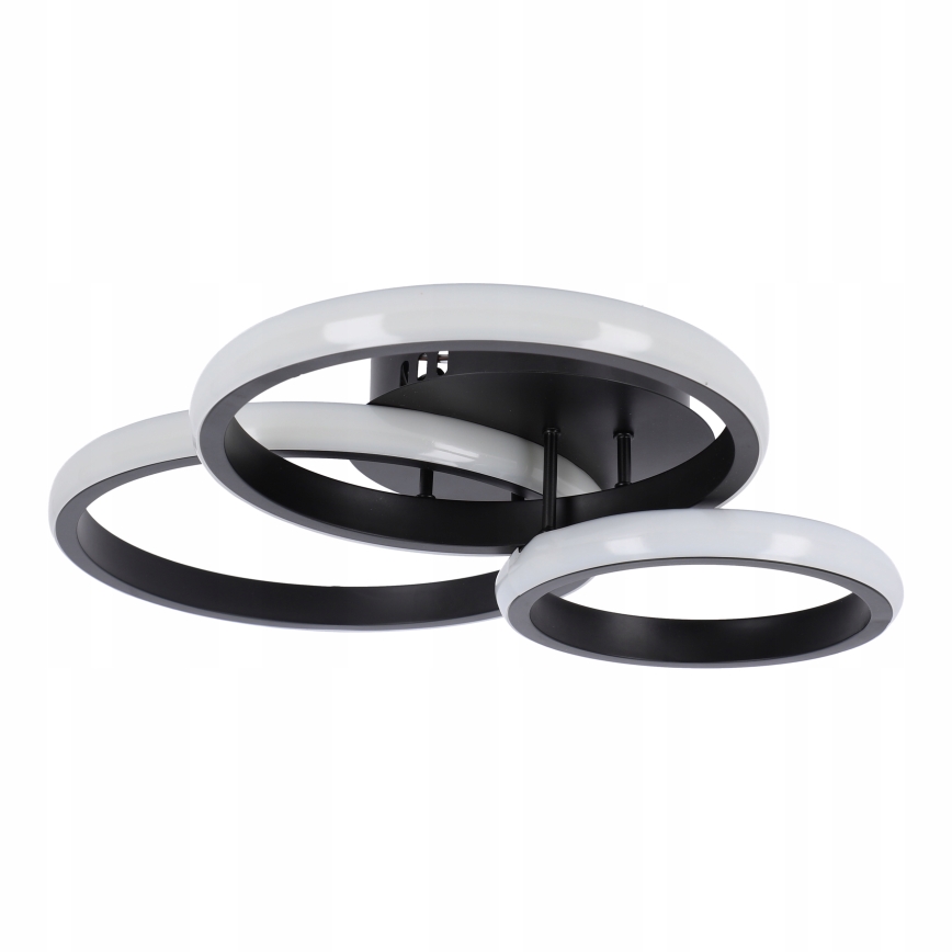 Plafoniera LED 38W 230V nera