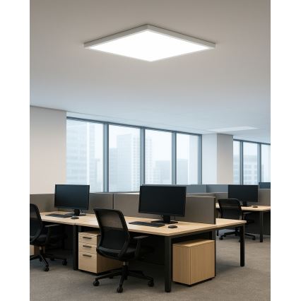 Plafoniera LED/40W/230V 3000/4000/6500K 50x50 cm bianco