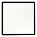 Plafoniera LED/40W/230V 3000/4000/6500K 50x50 cm nera