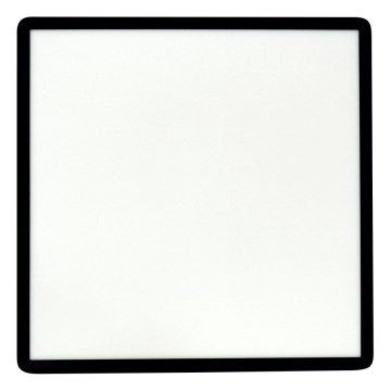 Plafoniera LED/40W/230V 3000/4000/6500K 50x50 cm nera
