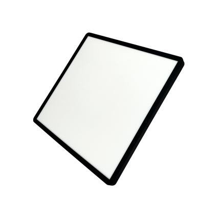 Plafoniera LED/40W/230V 3000/4000/6500K 50x50 cm nera