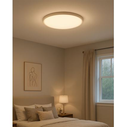Plafoniera LED 40W/230V 3000/4000/6500K, Ø 50 cm, bianca