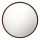Plafoniera LED 40W/230V 3000/4000/6500K Ø 50 cm marrone
