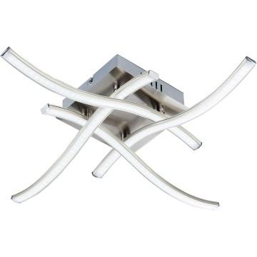 Plafoniera LED 4xLED/2,6W/230V 3000K, cromo opaco