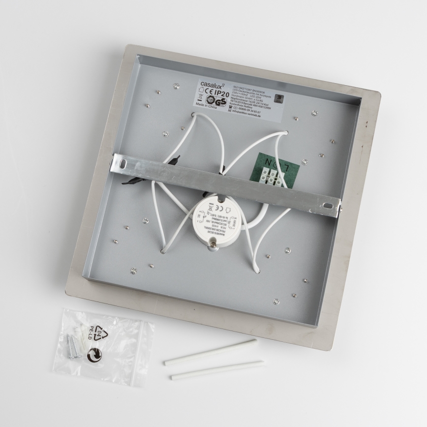 Plafoniera LED 4xLED/4W/230V cromo opaco