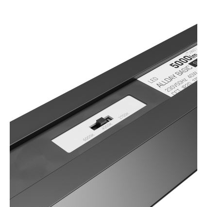 Plafoniera LED ALLDAY BASIC LED/20/30/40W/230V 2700/4000/6000K 120 cm nera