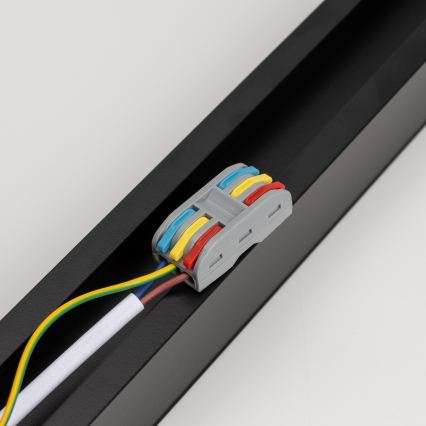 Plafoniera LED ALLDAY BASIC LED/20/30/40W/230V 2700/4000/6000K 120 cm nera