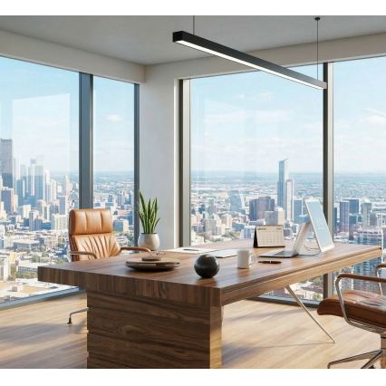 Plafoniera LED ALLDAY BASIC LED/40W/230V 2700/4000/6000K nera