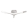 Plafoniera LED ALTA LED/30W/230V argento