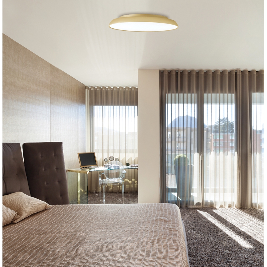 Plafoniera LED ART LED/21W/230V dorata