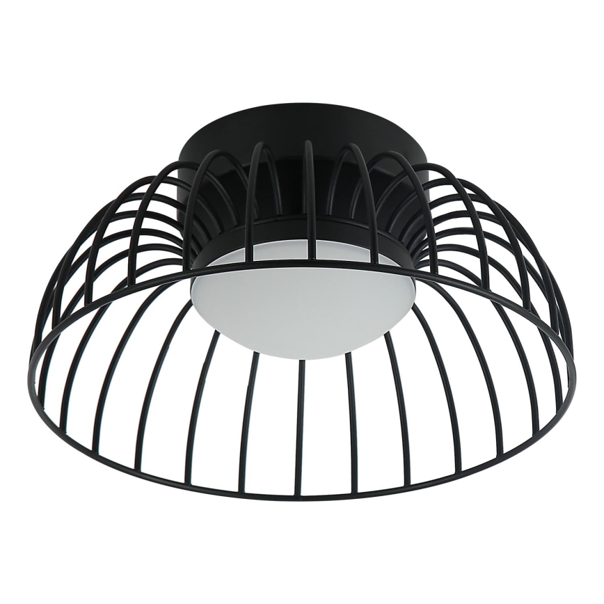 Plafoniera LED BETSY LED/12W/230V diam. 25 cm nero