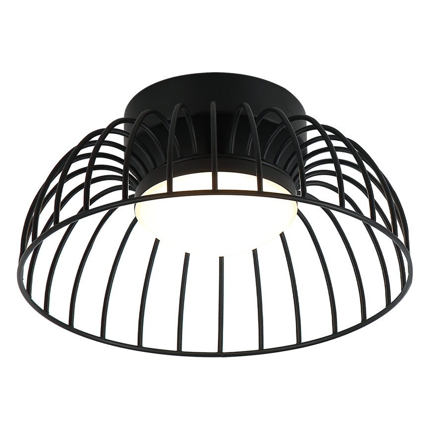 Plafoniera LED BETSY LED/12W/230V diam. 25 cm nero