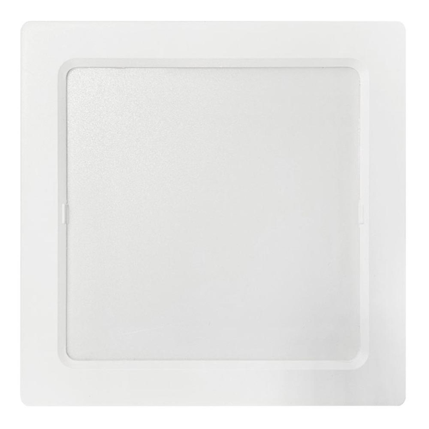 Plafoniera LED BLOCK LED/12W/230V 4000K 16,7x16,7 cm bianco