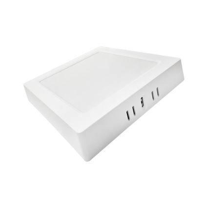 Plafoniera LED BLOCK LED/12W/230V 4000K 16,7x16,7 cm bianco