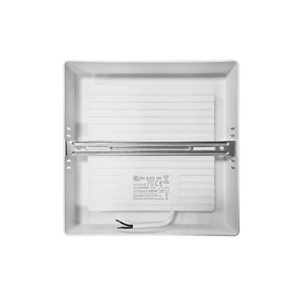 Plafoniera LED BLOCK LED/18W/230V 4000K 21,4x21,4 cm bianco