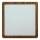 Plafoniera LED BLOCK LED/18W/230V 4200K 22x22 cm marrone