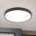 Plafoniera LED BULLY LED/28W/230V diametro 28 cm nero
