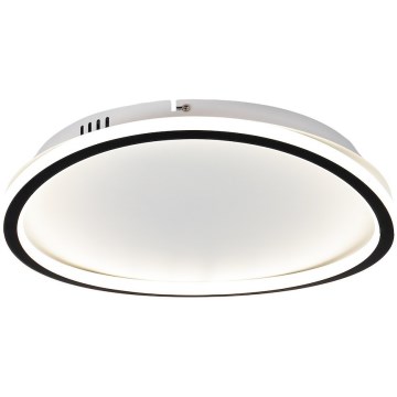 Plafoniera LED CALI, 30 W, 230 V, Ø 40 cm, nera