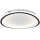 Plafoniera LED CALI, 30 W, 230 V, Ø 40 cm, nera