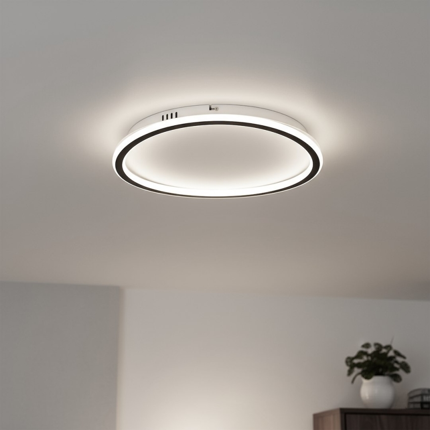 Plafoniera LED CALI, 30 W, 230 V, Ø 40 cm, nera