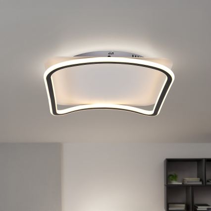 Plafoniera LED CALI 30W/230V 40x40 cm nera