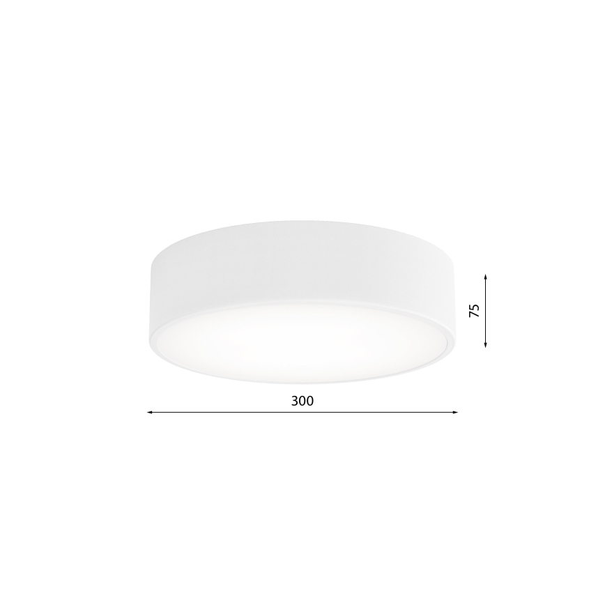 Plafoniera LED CLEO LED/24W/230V 3000K diametro 30 cm bianco