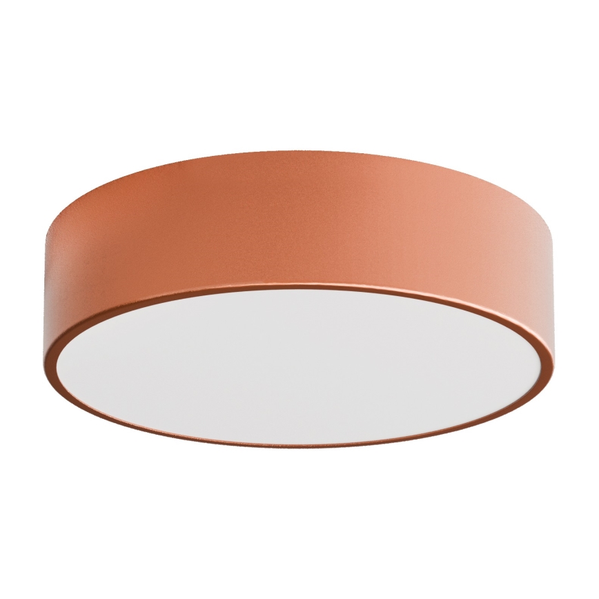 Plafoniera LED CLEO LED/24W/230V 3000K diametro 30 cm rame