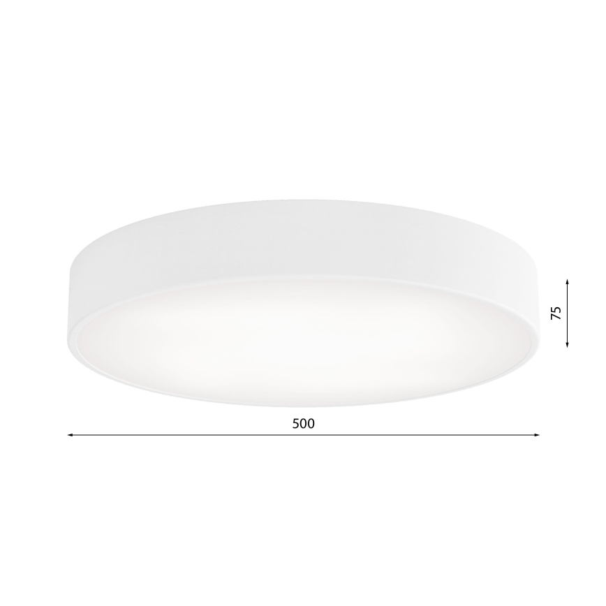 Plafoniera LED CLEO LED/69W/230V 3000K diametro 50 cm bianco