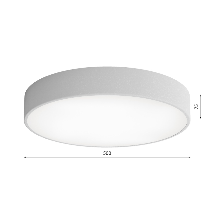 Plafoniera LED CLEO LED/69W/230V 4000K diametro 50 cm grigio