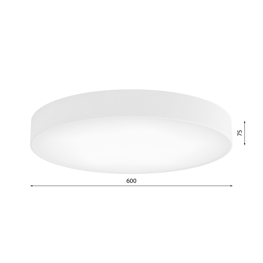 Plafoniera LED CLEO LED/69W/230V 4000K diametro 60 cm bianco