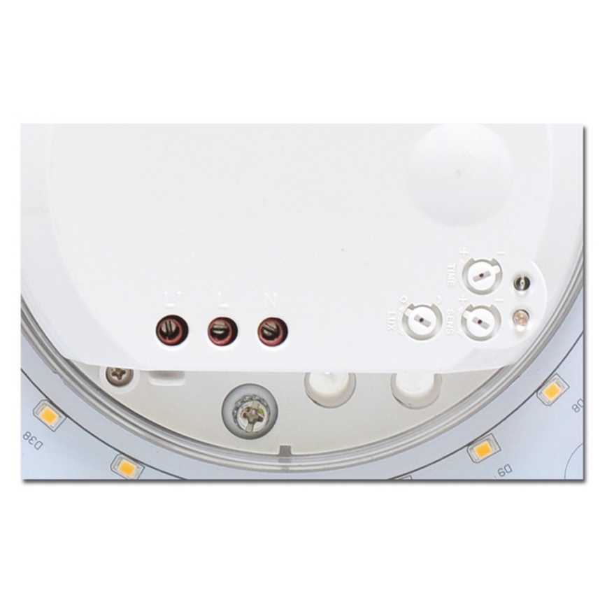 Plafoniera LED con sensore da bagno VICTOR LED/25W/230V IP44
