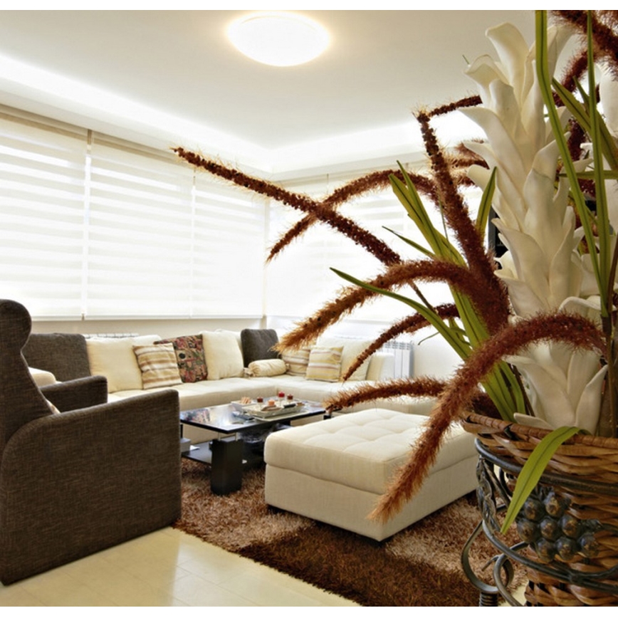Plafoniera LED con sensore da bagno VICTOR LED/25W/230V IP44