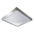 Plafoniera LED con sensore di movimento e sensore crepuscolare VITALI LED/24W/230V 4000K 33x33 cm cromo opaco