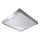 Plafoniera LED con sensore di movimento e sensore crepuscolare VITALI LED/24W/230V 4000K 33x33 cm cromo opaco