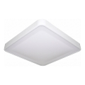 Plafoniera LED con sensore di movimento e sensore crepuscolare WILTON LED/24W/230V 4000K 33x33 cm bianca