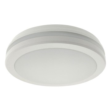 Plafoniera LED con sensore di movimento LED/20W/230V 3000/4000/6500K diam. 23 cm IP54 bianca