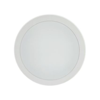 Plafoniera da bagno LED con sensore di movimento, 20W/230V, 3000/4000/6500K, Ø 23 cm, IP54, bianca