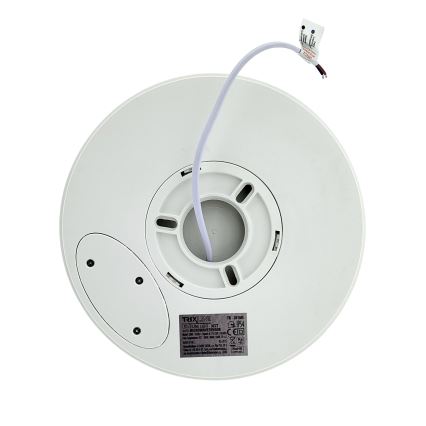 Plafoniera da bagno LED con sensore di movimento, 20W/230V, 3000/4000/6500K, Ø 23 cm, IP54, bianca