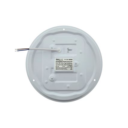 Plafoniera LED con sensore di movimento LENA, LED/12W/230V, Ø 25,7 cm, bianca