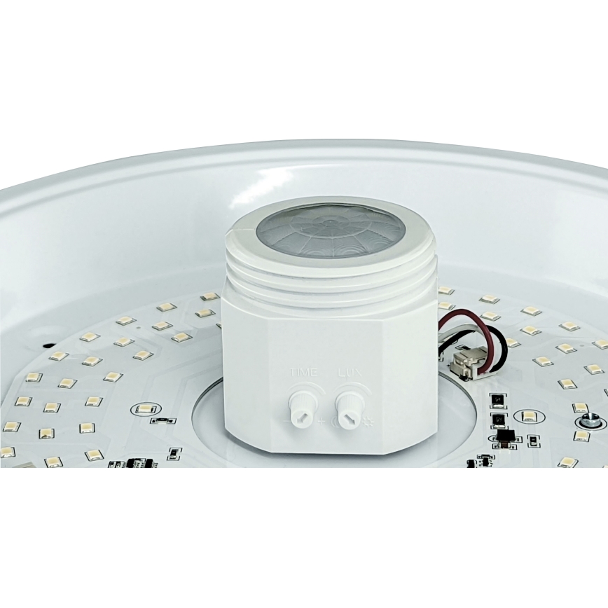 Plafoniera LED con sensore e modulo di emergenza MANA LED/16W/230V1500 mAh 4000K